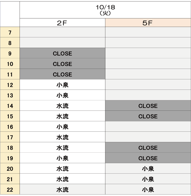 10月18日