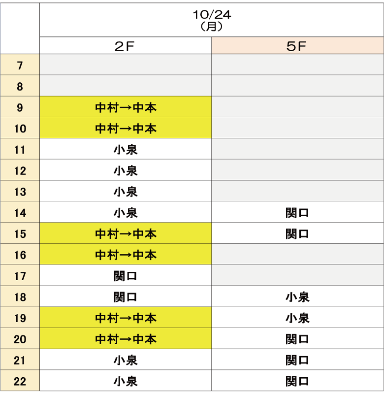 10月24日