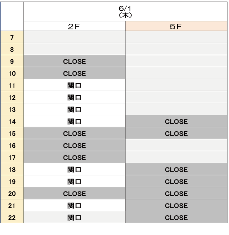 6月1日