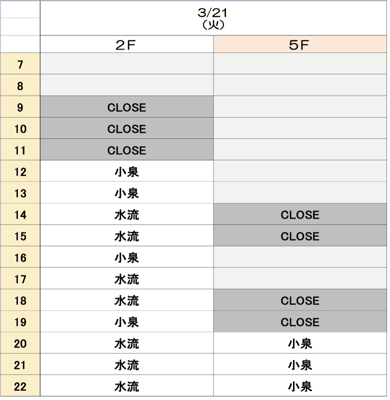 3月21日