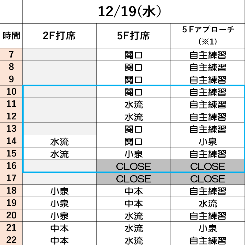 12月19日