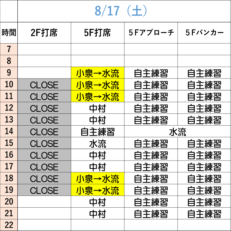 8月17日