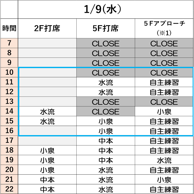 1月9日