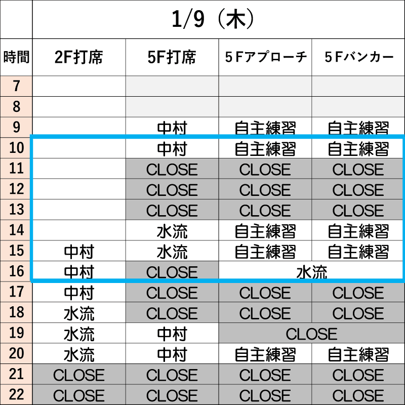 1月9日