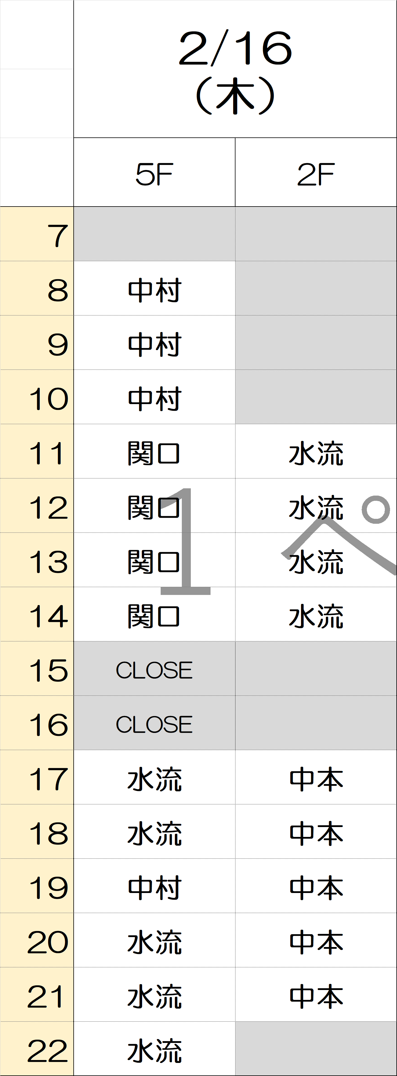 2月16日