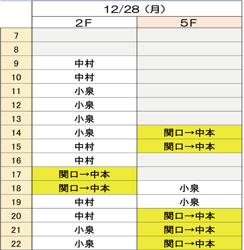 12月28日